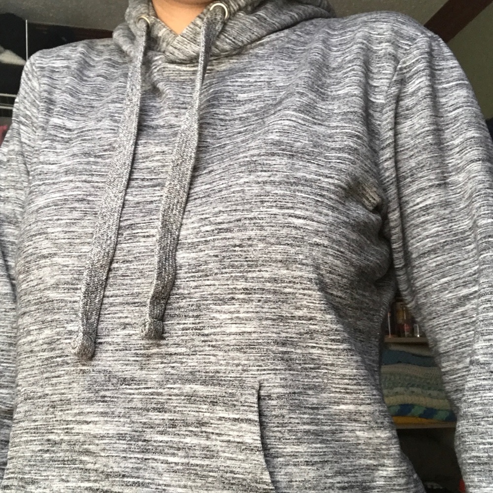Gray hoodie